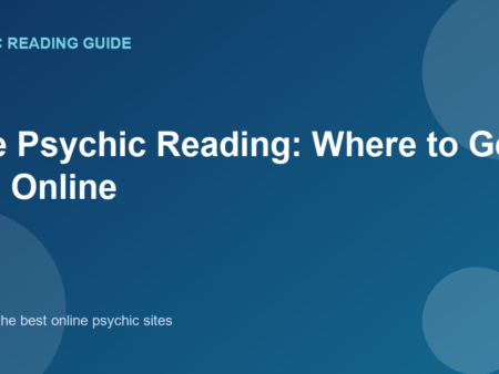 Free Psychic Reading: Where to Get One Online